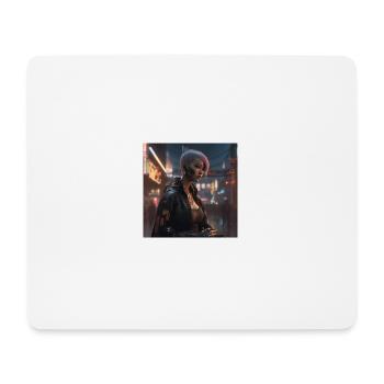 Woman art - Mouse Pad (horizontal) - white - Front