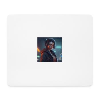 Woman art - Mouse Pad (horizontal) - white - Front