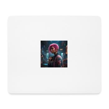 Woman art - Mouse Pad (horizontal) - white - Front