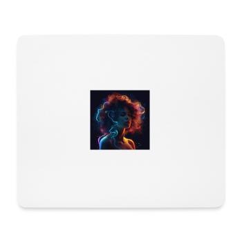 Woman art - Mouse Pad (horizontal) - white - Front
