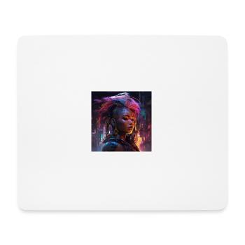 Woman art - Mouse Pad (horizontal) - white - Front