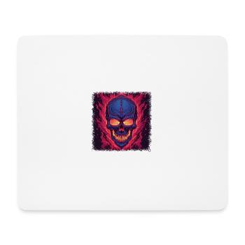 cool scary present idea anatomy skeleton costume - Mouse Pad (horizontal) - white - Front