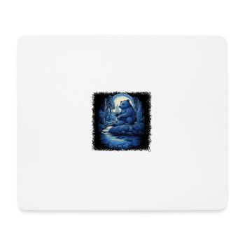 Fun drôle dictons panda bday growler présent humour - Tapis de souris (format paysage) - blanc - Devant