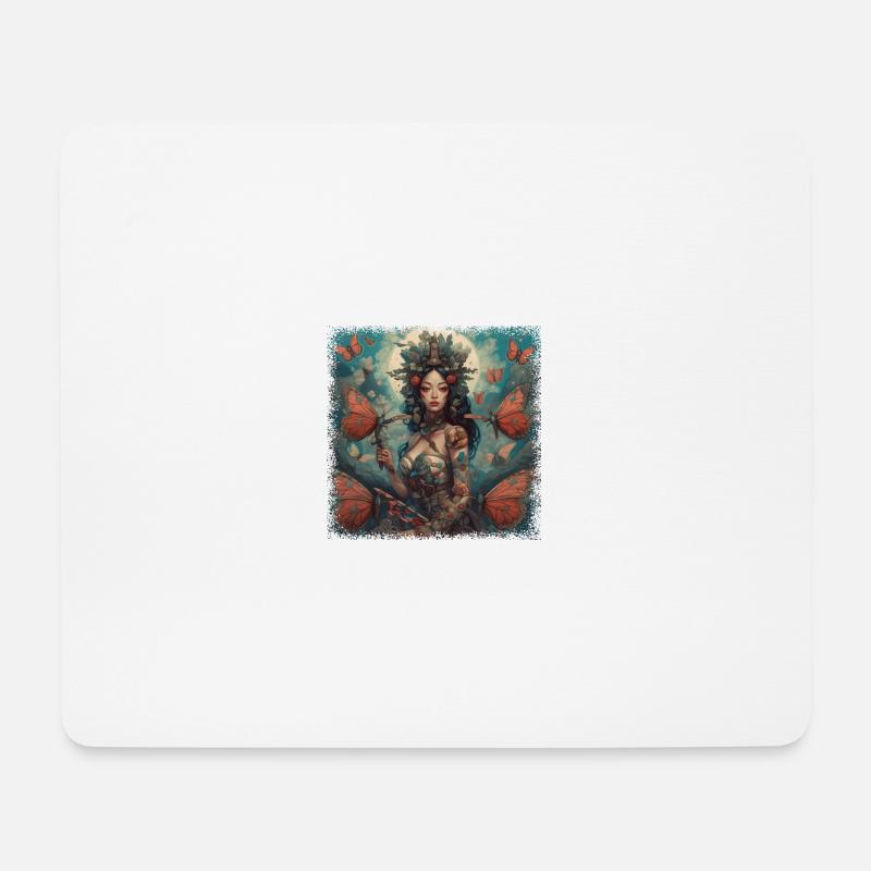 trendy insects statement jokes birthday gift idea - Mousepad (Querformat) - Weiß