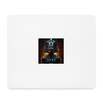 Black Pharaon - Tapis de souris (format paysage) - blanc - Devant