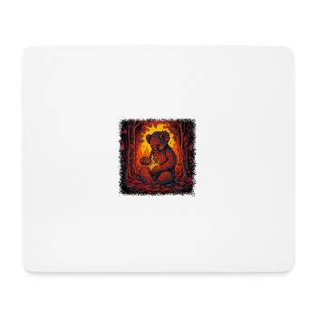 animals amante de los awesome koala bear - Mousepad (Querformat) - Weiß - Vorne