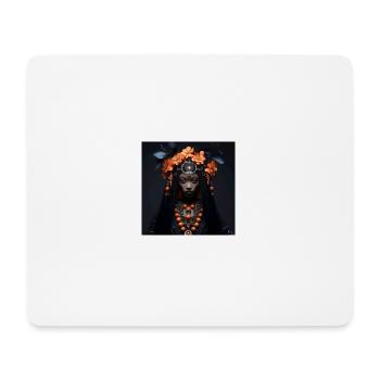 BLUME - Mousepad (Querformat) - Weiß - Vorne