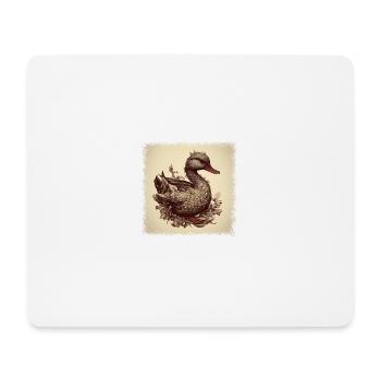 bathtube bath gift animal welfare baby duck - Mousepad (Querformat) - Weiß - Vorne