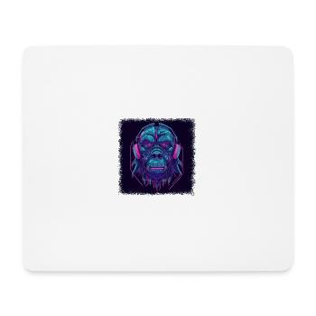 Birthday Monkey Ape Gift Happy Statement Bday - Mouse Pad (horizontal) - white - Front