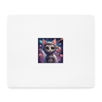 Katze Katze Katze - Mousepad (Querformat) - Weiß - Vorne
