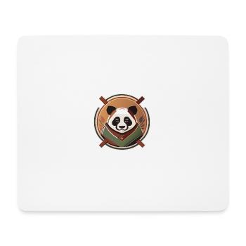 Panda - Mouse Pad (horizontal) - white - Front