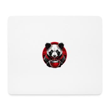 Panda - Mouse Pad (horizontal) - white - Front