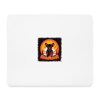don't worry bday animal animated film animals - Mouse Pad (horizontal) - white - Front