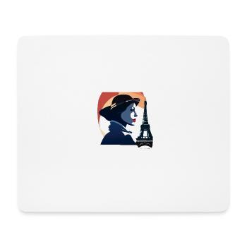 Eiffel tower - Mouse Pad (horizontal) - white - Front