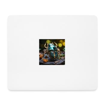 Aqua Scarabée - Tapis de souris (format paysage) - blanc - Devant