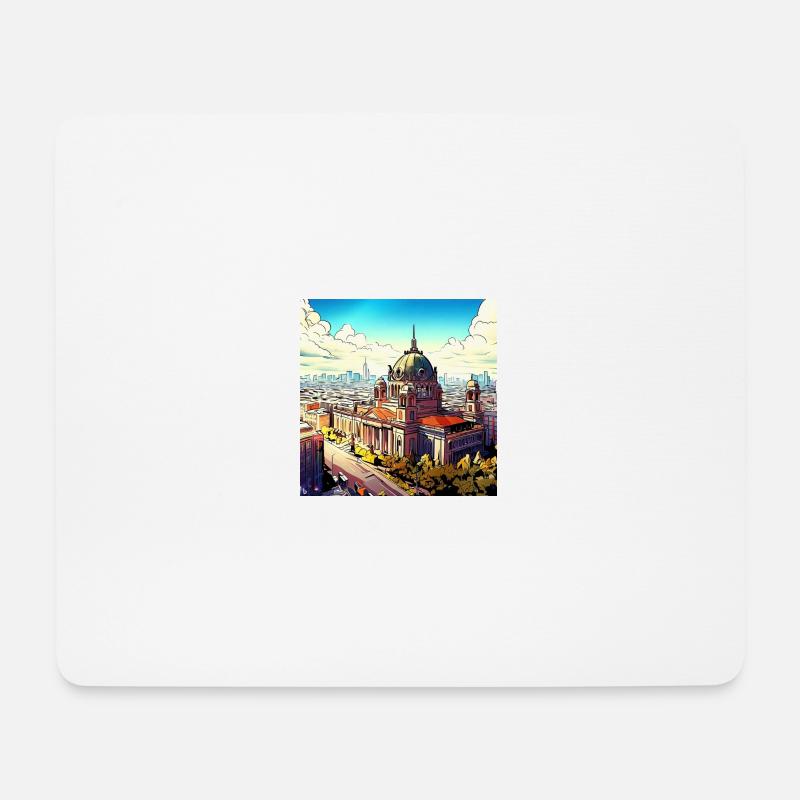 Cathedral - Mouse Pad (horizontal) - white