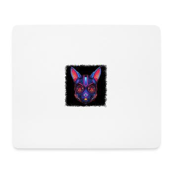 brown hair present present idea sayings black - Mousepad (Querformat) - Weiß - Vorne
