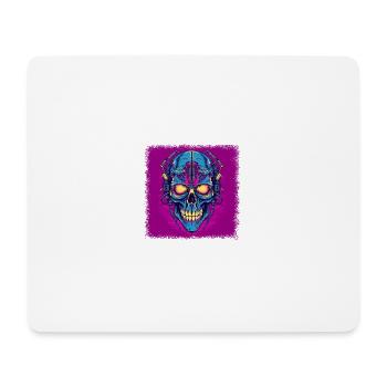 black gift love drawing fingers - Mousepad (Querformat) - Weiß - Vorne