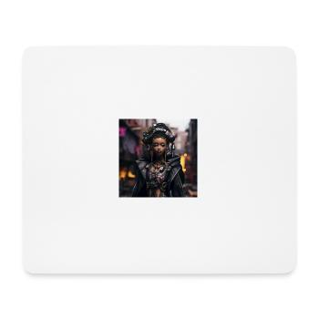 GARBY - Tapis de souris (format paysage) - blanc - Devant