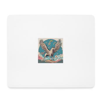Pegasus - Mousepad (Querformat) - Weiß - Vorne