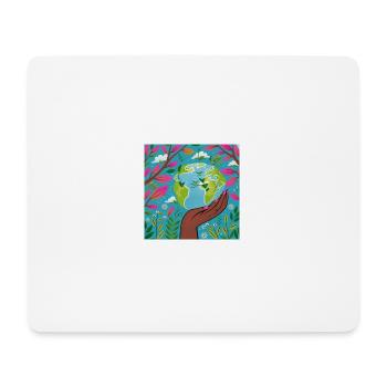 Sustainable World - Mouse Pad (horizontal) - white - Front