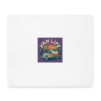 Van-Vie - Tapis de souris (format paysage) - blanc - Devant