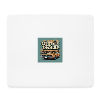 Old but gold - Mousepad (Querformat) - Weiß - Vorne