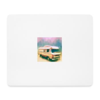 CamperLove2 - Mousepad (Querformat) - Weiß - Vorne
