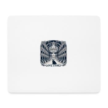 Love_story_2 - Mouse Pad (horizontal) - white - Front