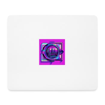 Futuristisch - Mousepad (Querformat) - Weiß - Vorne
