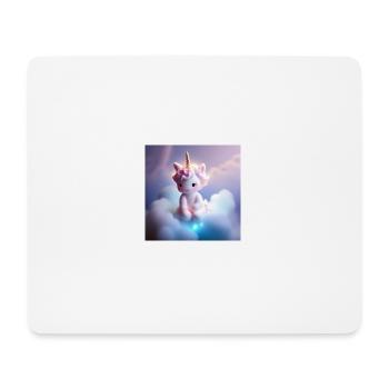 Unicorn Baby - Mouse Pad (horizontal) - white - Front
