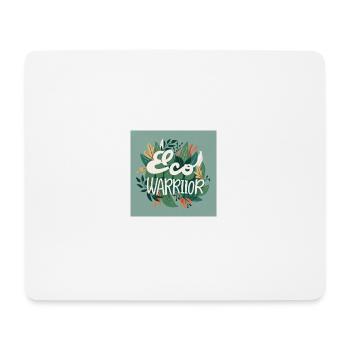 Eco Warrior - Mousepad (Querformat) - Weiß - Vorne