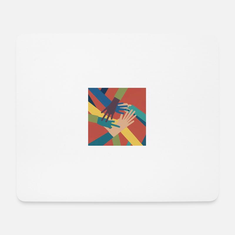Equality - Mousepad (Querformat) - Weiß