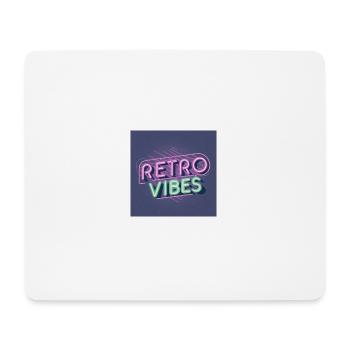 Retro Vibes - Mouse Pad (horizontal) - white - Front