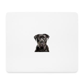 Cane corso - Tapis de souris (format paysage) - blanc - Devant