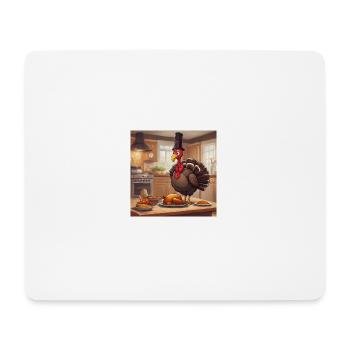 Turkey in Kitchen - Mousepad (Querformat) - Weiß - Vorne