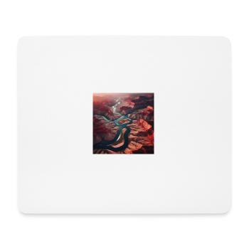 River Landscapes - Mouse Pad (horizontal) - white - Front