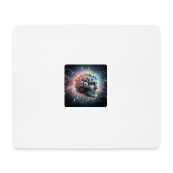 Image 3 - Tapis de souris (format paysage) - blanc - Devant