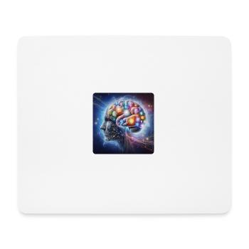 Image 2 - Tapis de souris (format paysage) - blanc - Devant