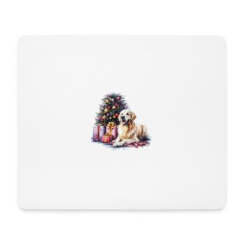 Goldie Christmas - Mousepad (Querformat) - Weiß - Vorne