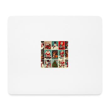Christmas Frame - Mouse Pad (horizontal) - white - Front