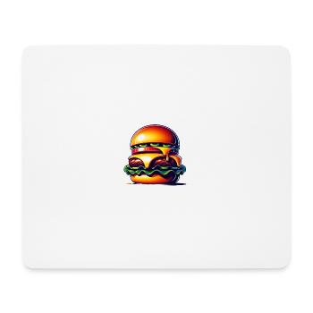 Yummy burger! - Mouse Pad (horizontal) - white - Front
