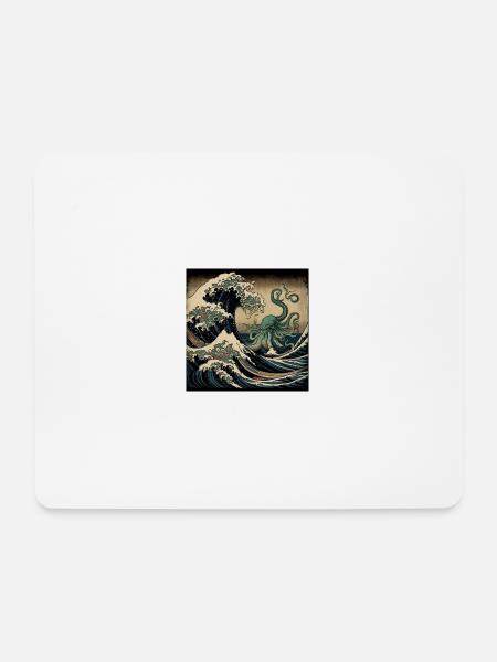 Big Wave - Mouse Pad (horizontal) - white