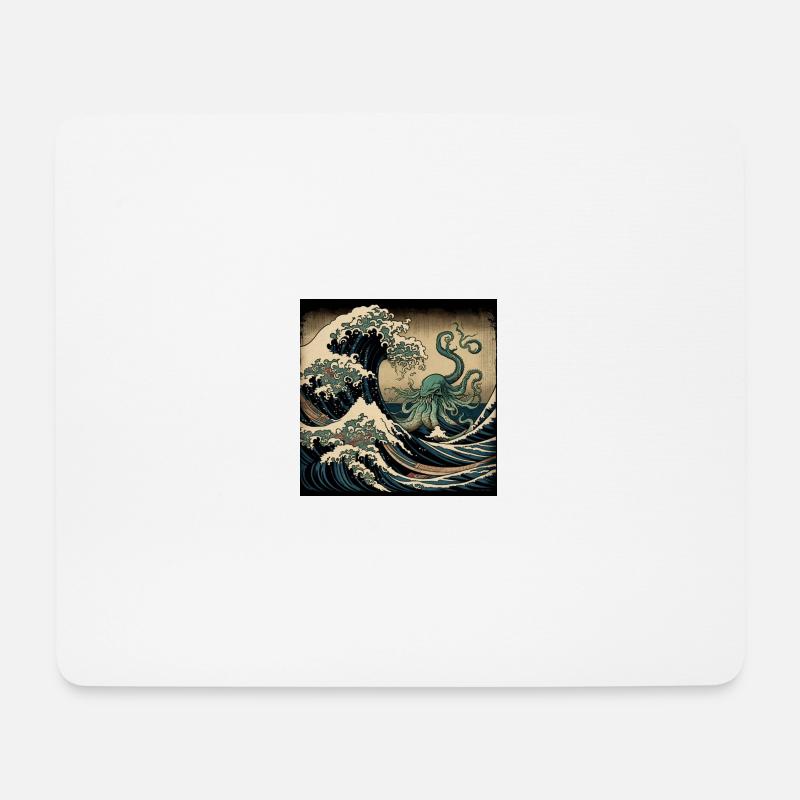 Big Wave - Mouse Pad (horizontal) - white