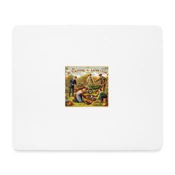 Autumn is garden time - Mouse Pad (horizontal) - white - Front