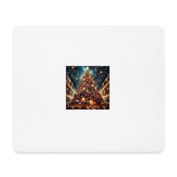 Weihnachtsbaum Druck auf Accessoires - Mousepad (Querformat) - Weiß - Vorne
