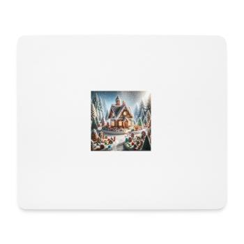 Weihnachtliche Leckereien - Weihnachtsgeschenkidee - Mousepad (Querformat) - Weiß - Vorne