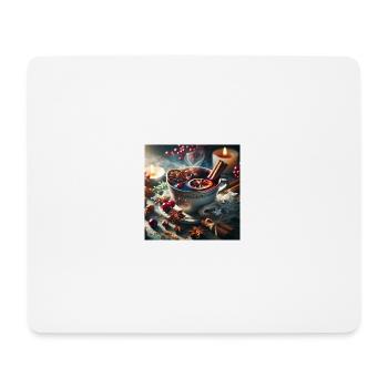 Weihnachtliche Leckereien - Weihnachtsgeschenkidee - Mousepad (Querformat) - Weiß - Vorne
