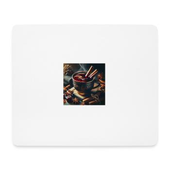 Weihnachtliche Leckereien - Weihnachtsgeschenkidee - Mousepad (Querformat) - Weiß - Vorne