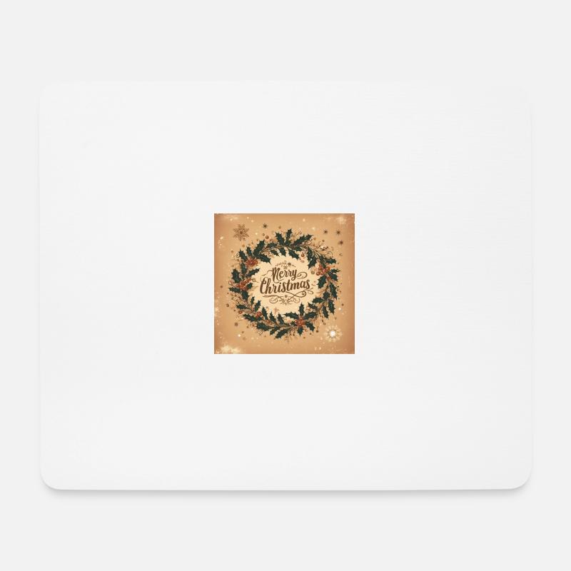 Marry Christmas - Mouse Pad (horizontal) - white